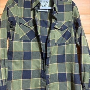 Women’s Green and Black Checkered Shirt “The 223”